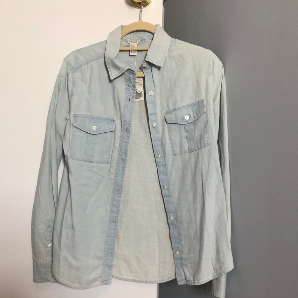 Denim Long sleeve shirt